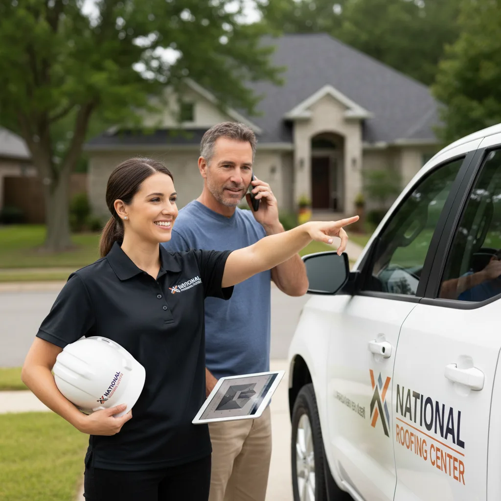 National Roofing Center customer support in Boonville